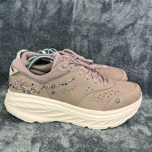 Hoka X Anthropologie WOMENS 13 /MENS 12 Vibrant Bloom Bondi L Sneakers main image 9
